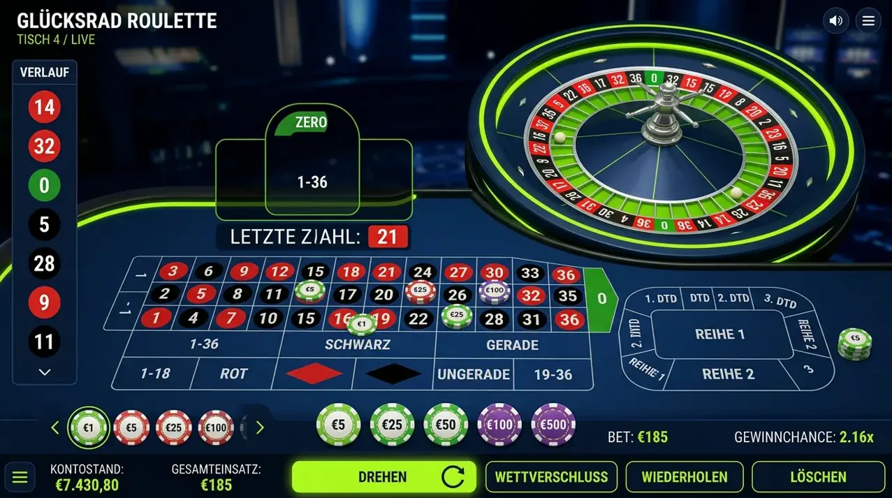 Tischspiele · Winairlines